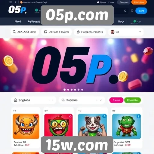 Experiência de jogo no 05p.com é aprimorada