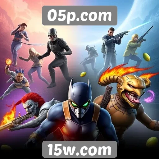Análise da biblioteca de jogos disponíveis em 05p.com
